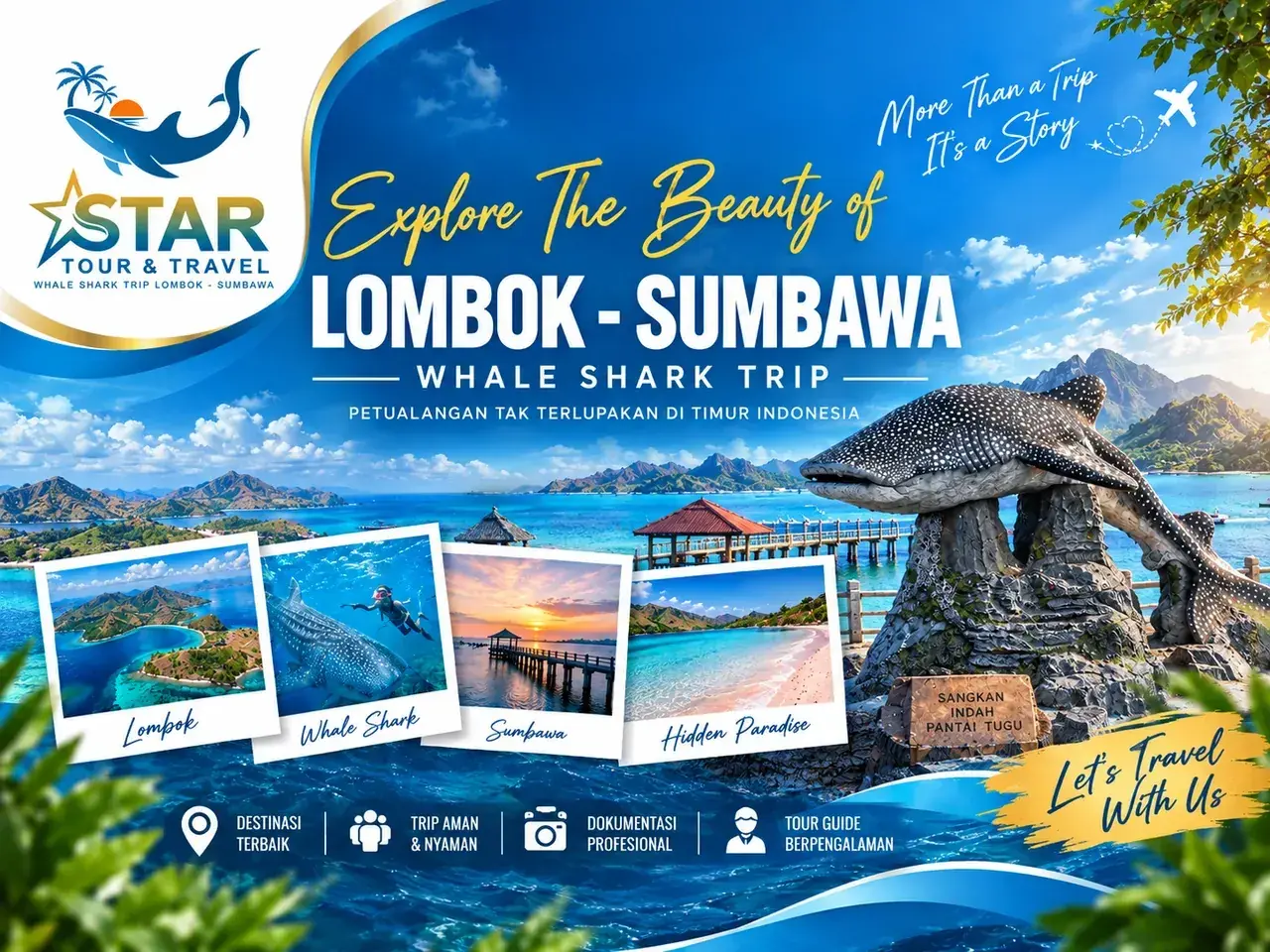 Paket One Day Trip Snorkeling Hiu Paus Teluk Saleh